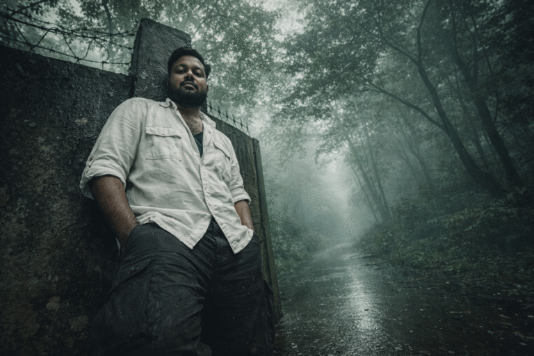 Cinematic Misty Forest AI Photo Editing Prompt (Ultra-Wide Moody Look)